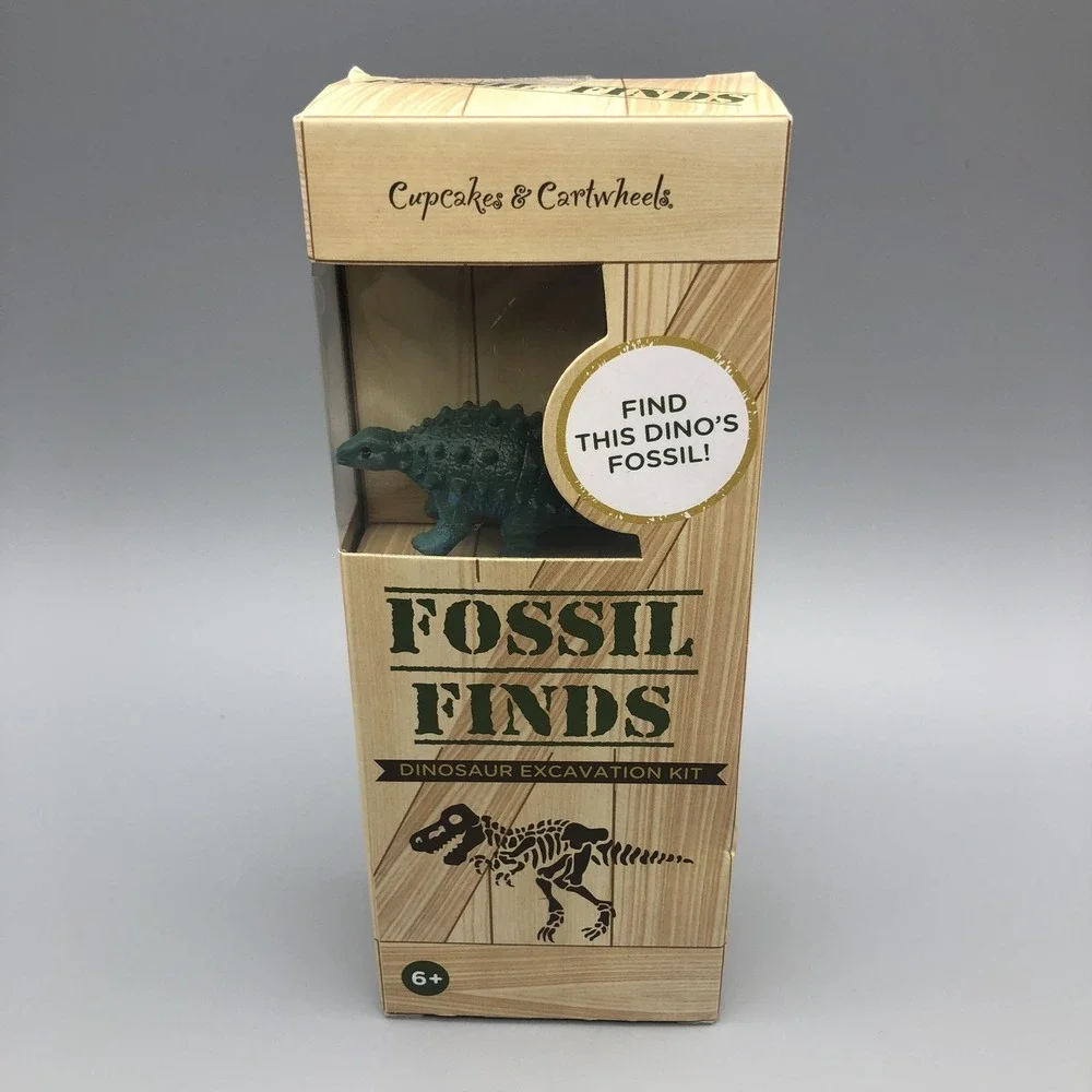 Fossil Finds Dinosaur Excavation Kit Ankylosaurus Toy Dig STEM Gift New 6+ Paleo